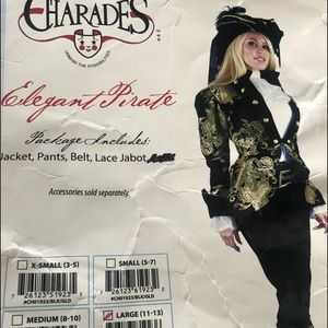 Charades Elegant Pirate - Large (11-13)
